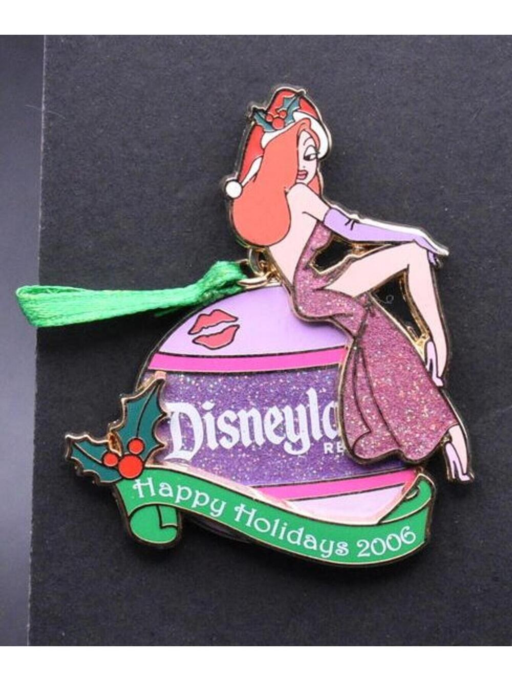Disney DLR 2006 Holiday Ornament Collection Jessica Rabbit LE 1000 Pin (C5)